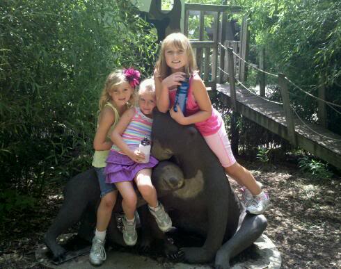 Akron Zoo Bear Statue