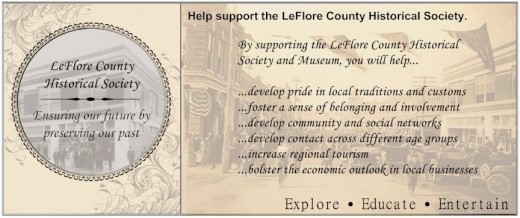 Help Support the LeFlore County Historical Society and Museum