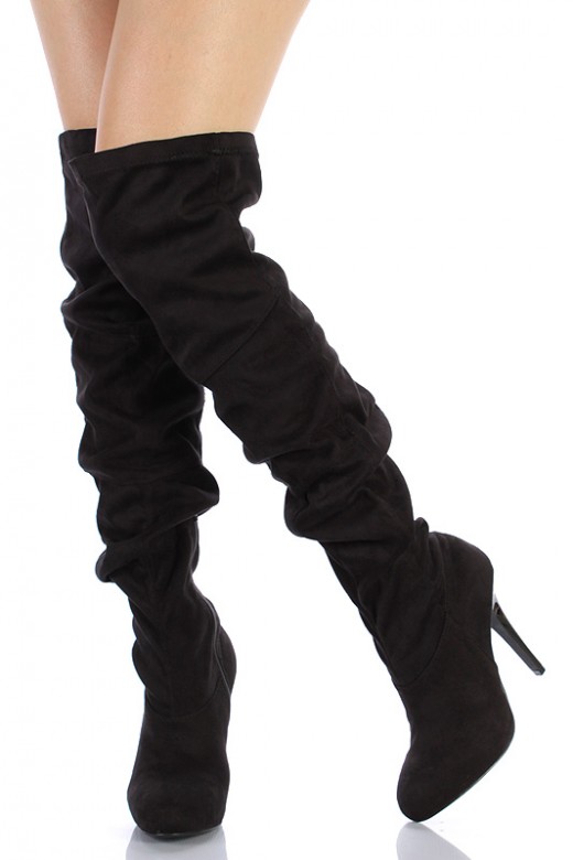 Thigh high boots make a girl look so hot.