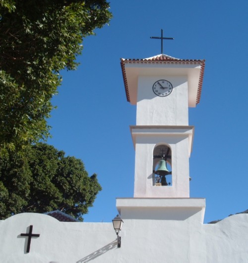Tamaimo church bell-tower. Photo by Steve Andrews