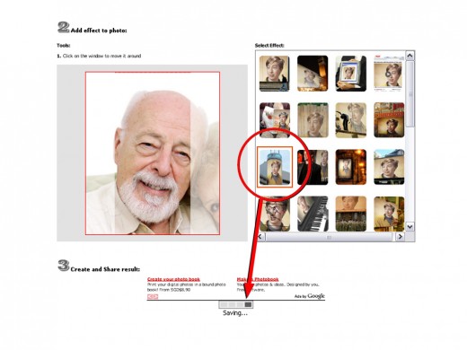 Your effect-photo is being processed