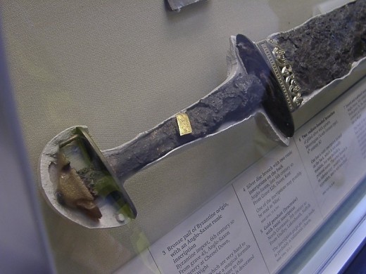 Sword with Anglo-Saxon runic inscripton