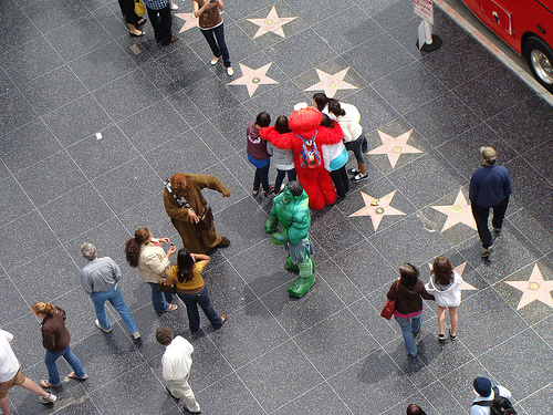 Characters on the Hollywood Walk of Fame