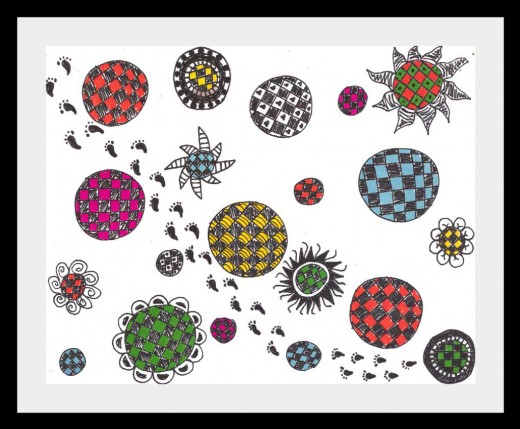 Seeing spots.