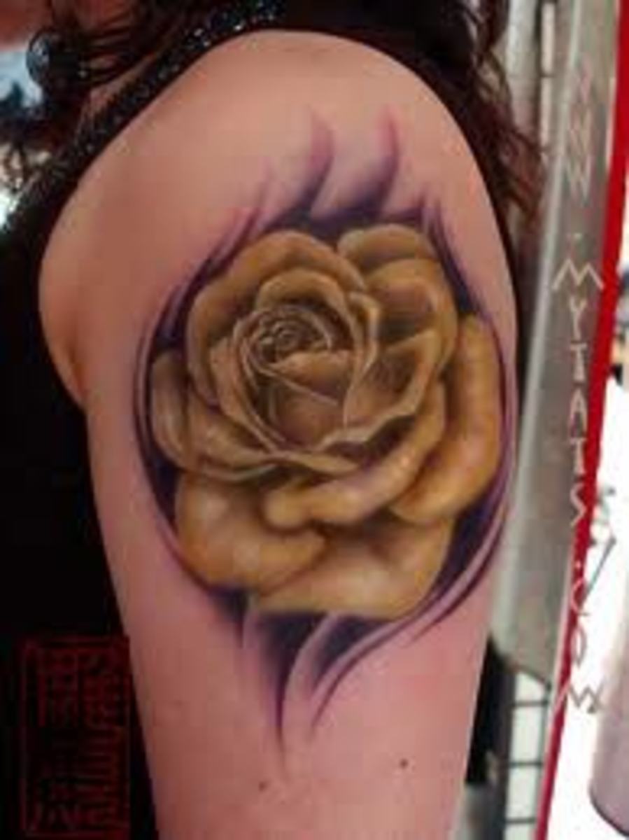 Rose Tattoo And Rose Tattoo Meanings-Rose Tattoo Ideas And ...