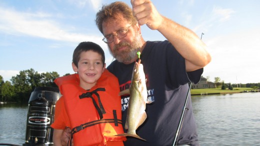 Fishing on Mott Lake