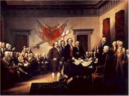 The signing of the Declaration of Independence 1776 The signing of the Declaration of Independence 1776