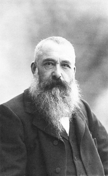 1899, Claude Monet, by Nadar