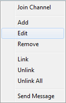 Edit option