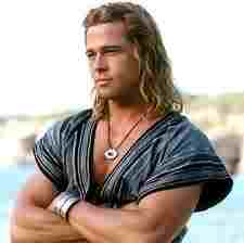 Brad Pitt a few years ago.  Would you kick him out of bed, girls?  Angie wouldn't
