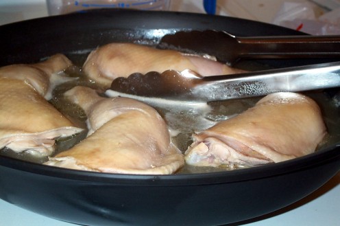 Poaching Chicken Breasts