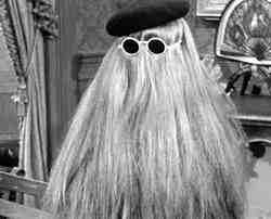 The ultimate long hair?  Who can forget "Cousin It!"