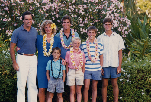 Love this photo of Mitt Romey and family since I live in Hawaii.