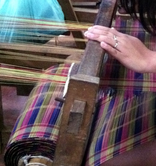 My take on weaving - very slow (fail!)