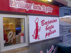 The "pylsa of choice" for kings and commoners....