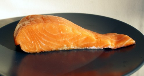 Salmon - "you shall have a fishy on a little dishie" 