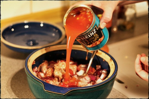 baked beans...