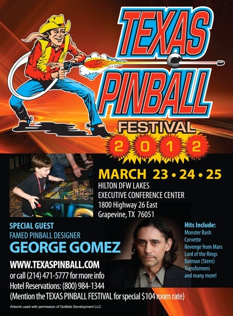The Texas Pinball Festival is 15,000 square feet of AWESOME!