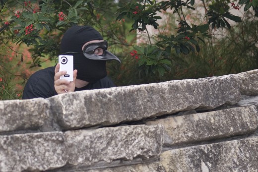 What? You? Spy? No, you're just having some fun!