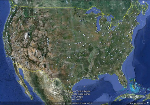 UFO Sighting Reports in the USA for July 1 - September 14, 2005