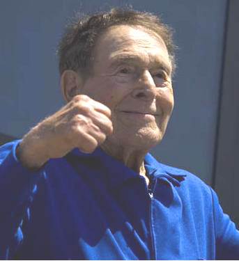 Jack Lalanne, seen here receiving a Lifetime Achievement Award, was an example of the importance of fitness and nutrition until age 96