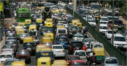 Driving in this traffic- not so hard as you might feel! 