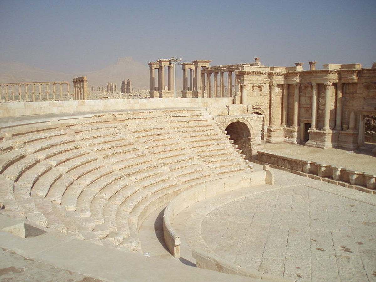Roman Ampitheatre - Palmyra, Syria