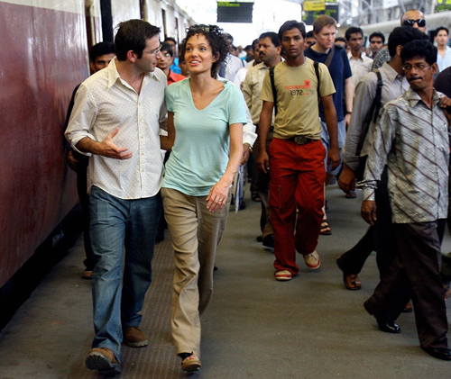 Movie shooting- metro station 