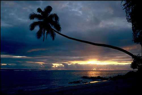 Sunset...