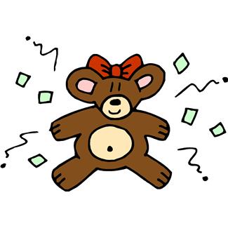 Cute, little-stuffed Teddy Bear.....