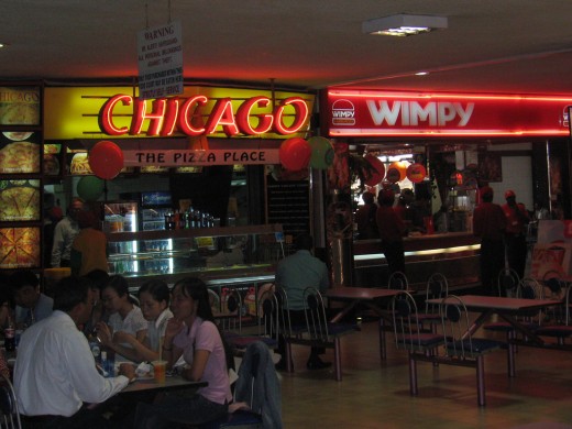 Food Court at the Sarit Center Mall