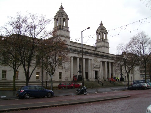 Crown Court, Cathays Park, Cardiff, Wales