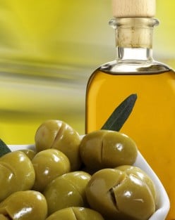 Olive oil for skin and hair