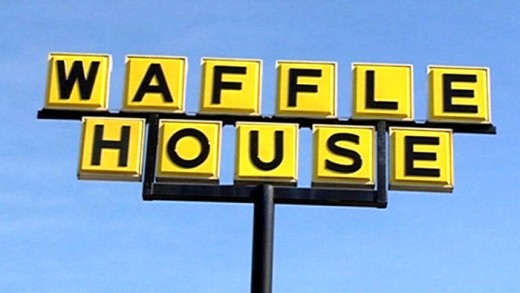 Waffle house sign