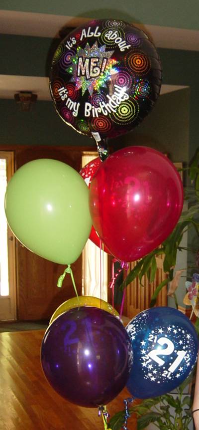 Celebrate with balloons!