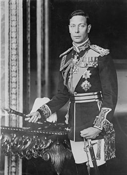 Formal Portrait of King George V1 during the war years