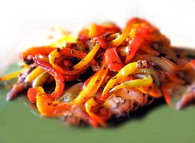 Chicken and Peppers 
