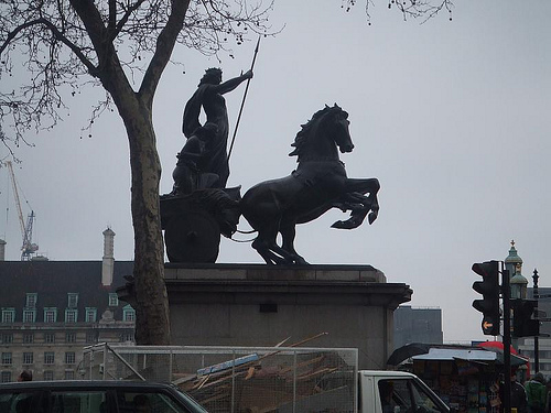 Boudicca and chariot