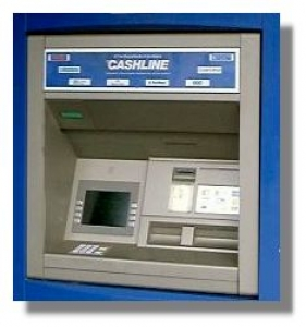 Strangly People often forget to take their cash from the machine.