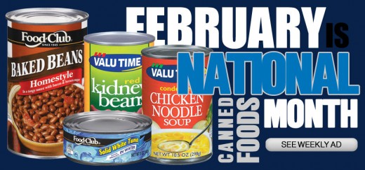 National Canned Food Month