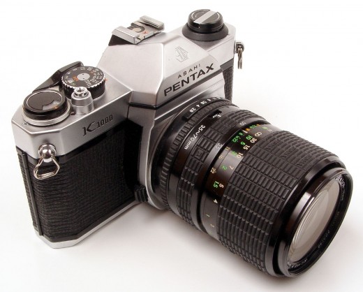 Pentax K1000 a manual camera that forces you to learn the mechanics of photography