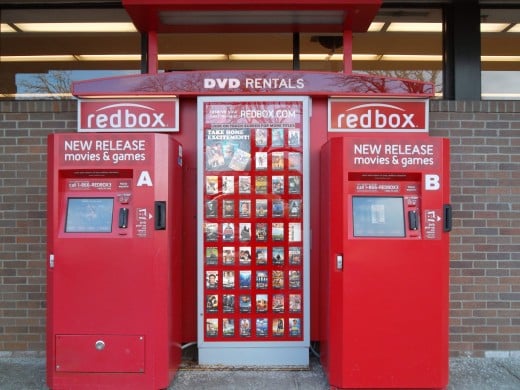 DVD rentals are $1 per night from Redbox.