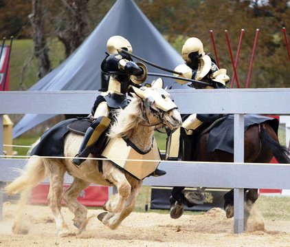 First episode of full metal jousting