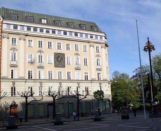 The Norrmalmstorg Branch of Kreditbanken