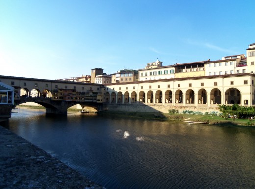 Ponte Vecchio and River Arno