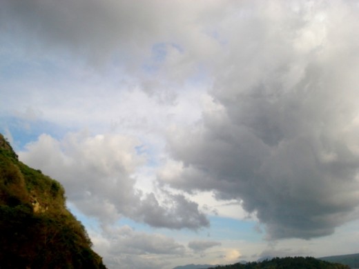 awesome views and clouds...