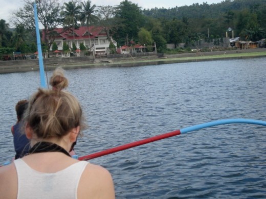 going back to shore...