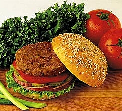 Lab-grown hamburger