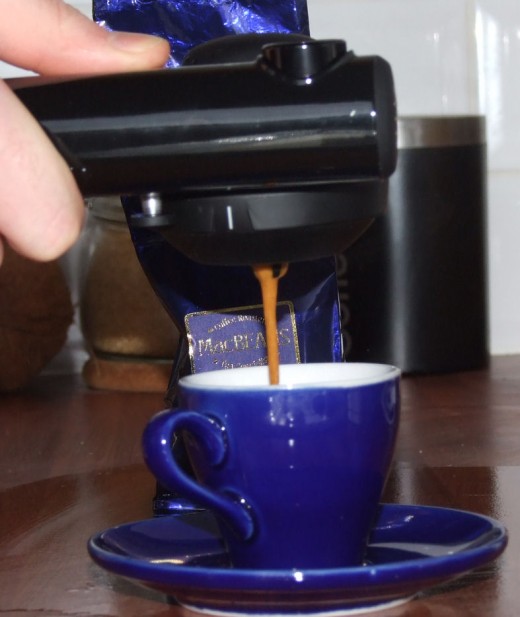 Rich Creamy Espresso! Viva la Crema!