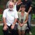 Diabetic patient recovering with the help of the family. Diabetic patient recovering with the help of the family.